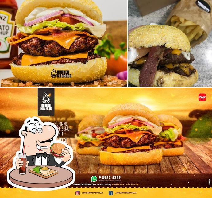 Burger na Brasa