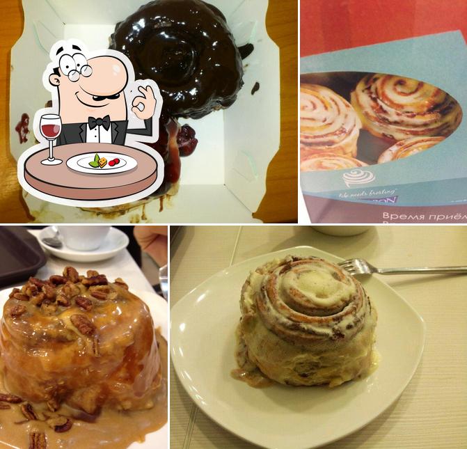 Блюда в "Cinnabon"