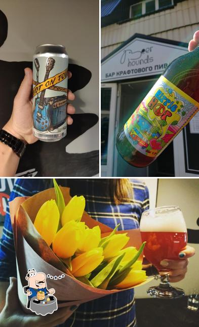 Еда в "Beer Hounds"