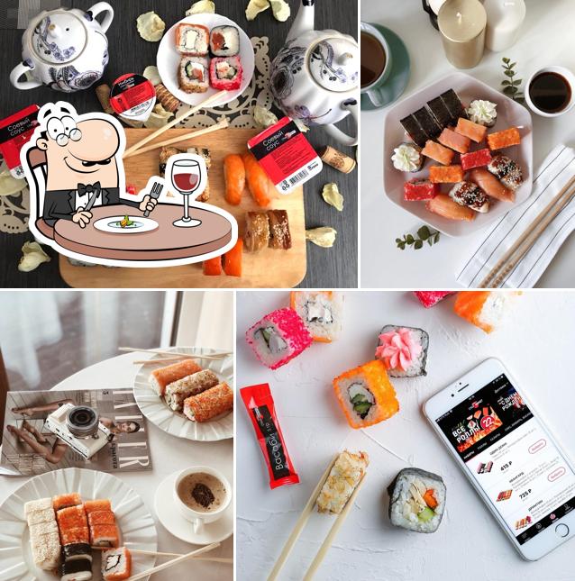 Блюда в "Суши-Маркет"