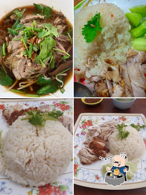 ร้านข้าวมันไก่โคราช อ.กันทรลักษ์