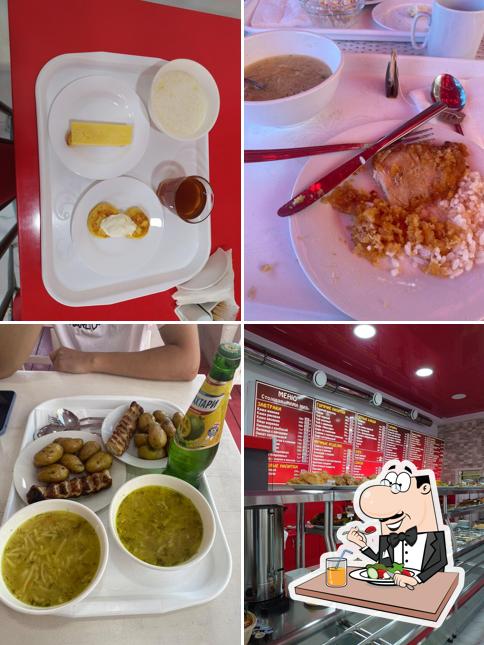 Еда в "Столовой Маме Миа"