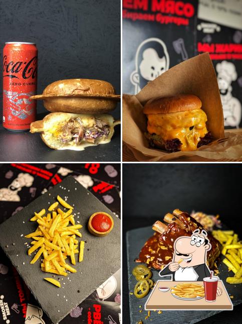 Картофель фри в "Смокер Мит"