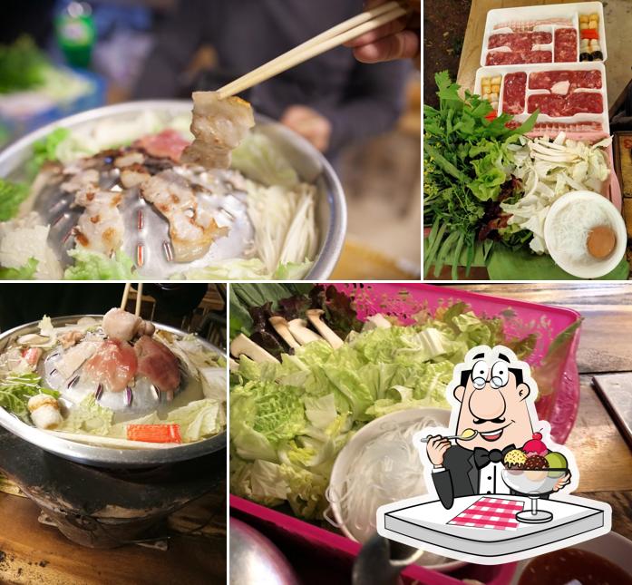 ลานหมูกระทะ ร้านสบายดีสี่องศา