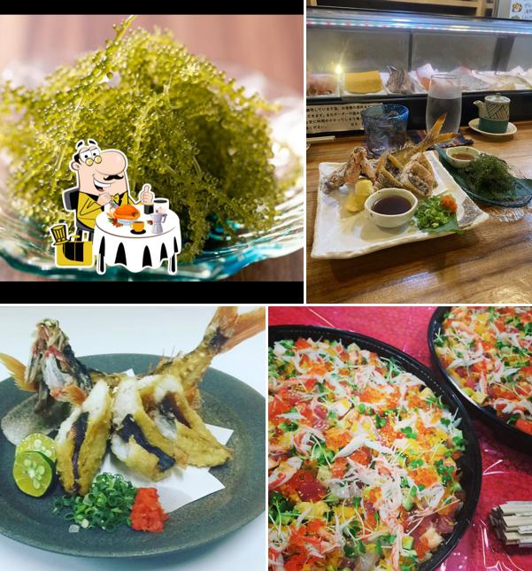 Fish dishes DENJIRO.