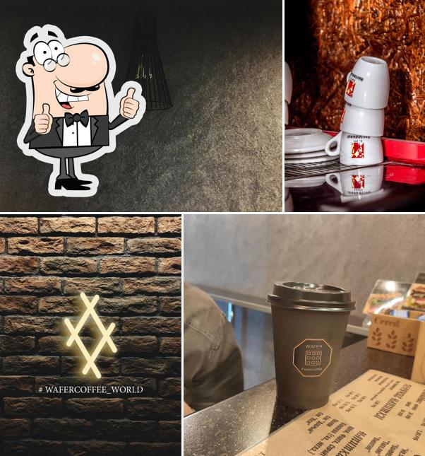 Wafer coffee world Кофейня Маяк Минска