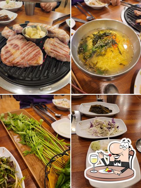 회룡포 미나리 식당
