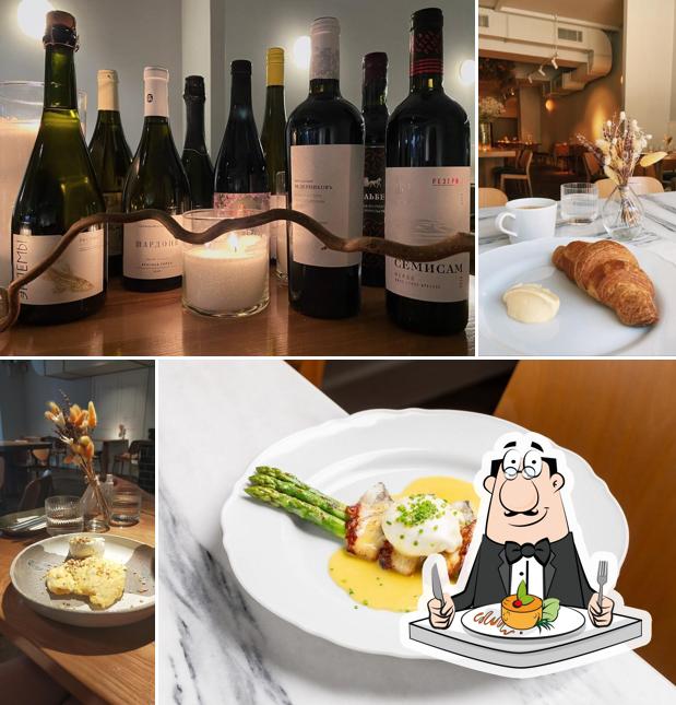 Еда в "Atlas Vin Bistro"