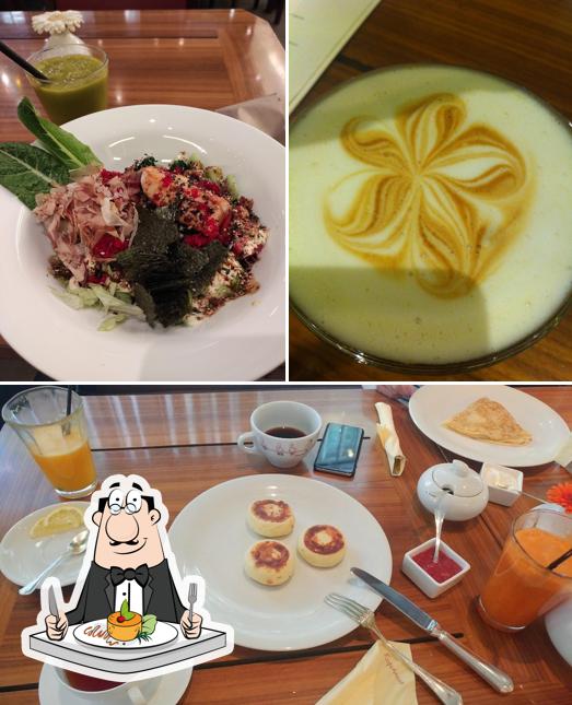 Блюда в "Кофемании Белае Площаде"