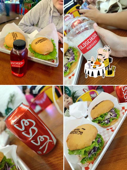 Блюда в "Oldschool burgers"
