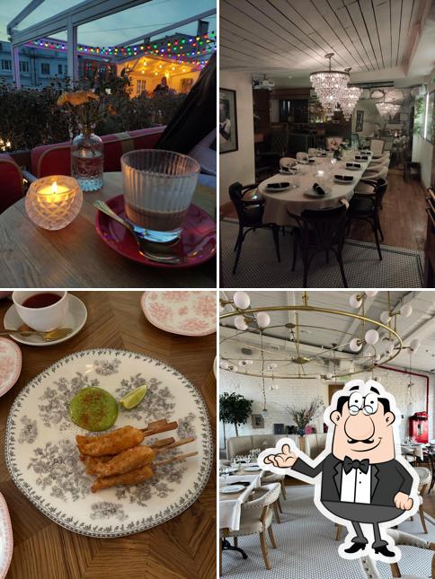 Интерьер "Бара-ресторана Счастье на Крыше"