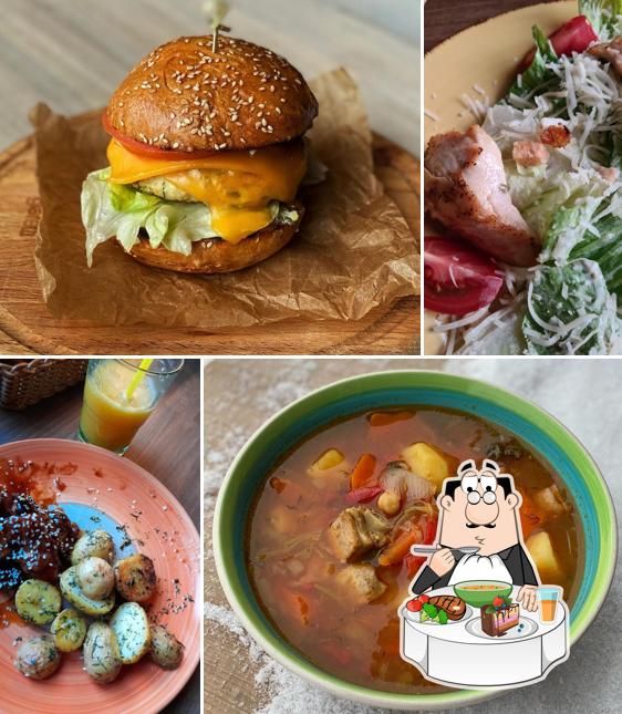 Китайский кисло-острый суп в "Бистро Суп и Мясо"