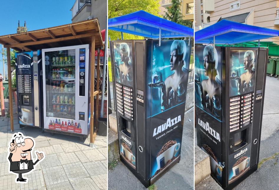 Вендинг Зона за кафе и студени напитки