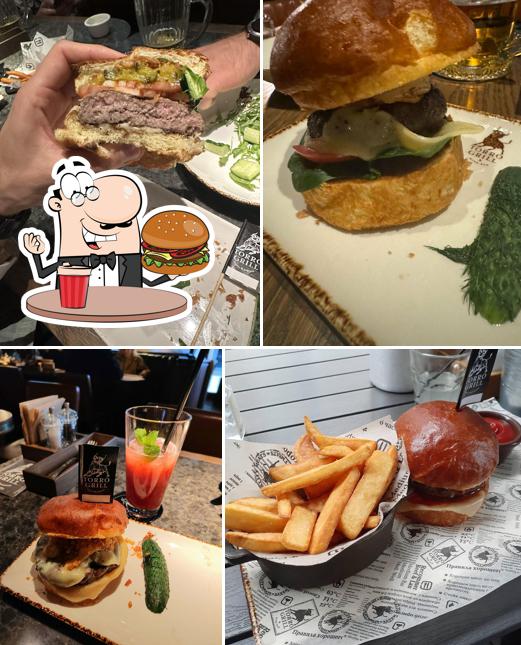 В "Торро Гриль" вы можете отведать гамбургеры