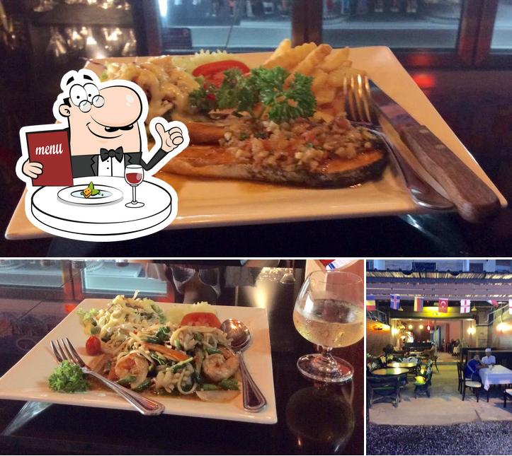 Sunshine Bar & Restaurant อาหารและเครื่องดื่ม