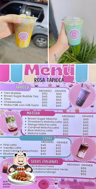 Rosa tapioca