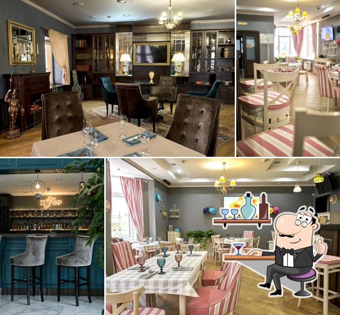 Посмотрите на внутренний интерьер "Пуэра"