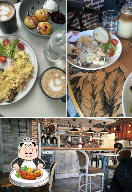 Помимо прочего, в Философ есть еда и внутреннее оформление