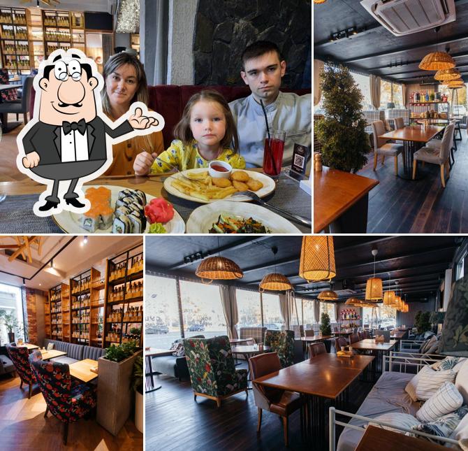 Посмотрите на внутренний интерьер "ГУСТО ПРЯНО"