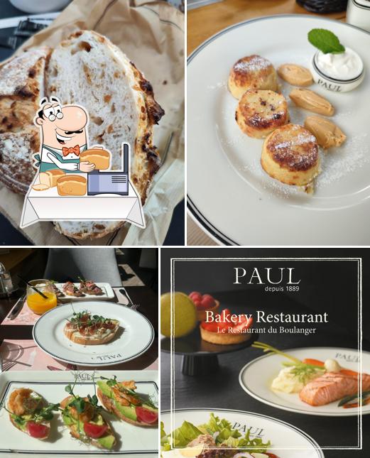 Чесночный хлеб в "Кафе-пекарня Paul K.Marksa 17"