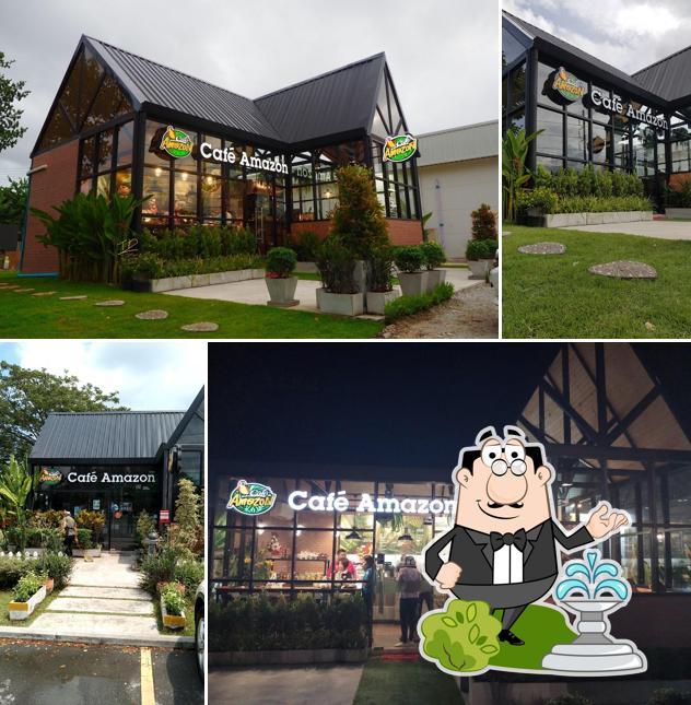 Café Amazon หมู่บ้าน ไลฟ์อินเดอะกาเด้น บ้านฉาง