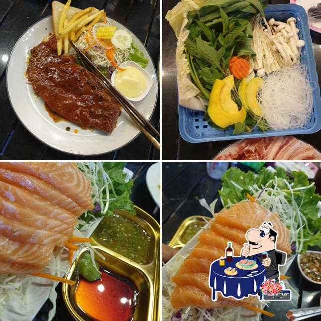 ยำแซ่บพลอยวรา & สเต็ก