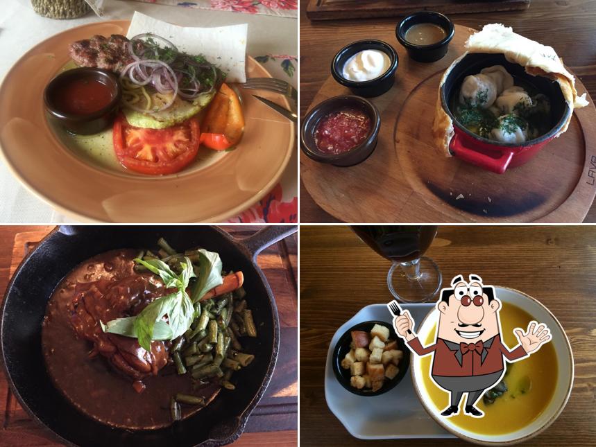 Еда в "Телячьих Нежностях"