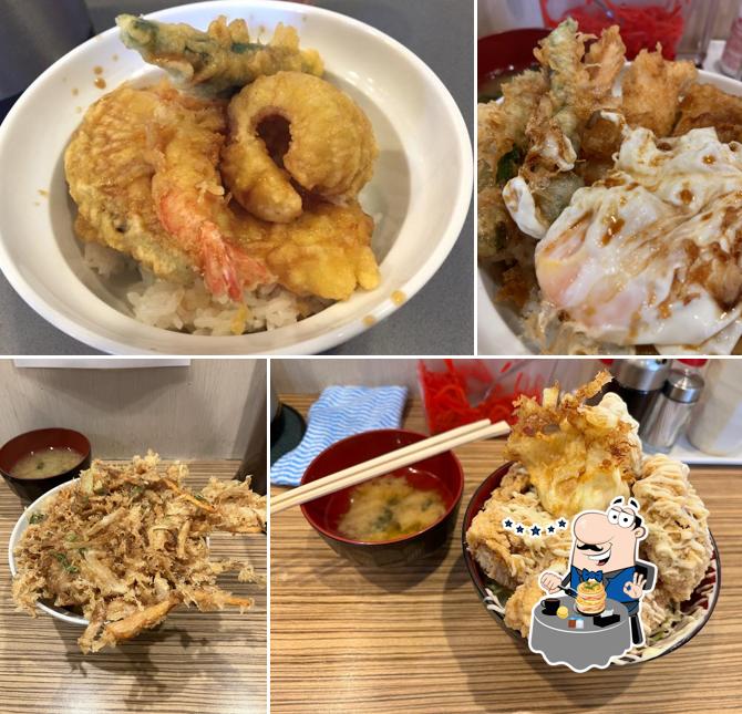 四八天丼 味彩屋