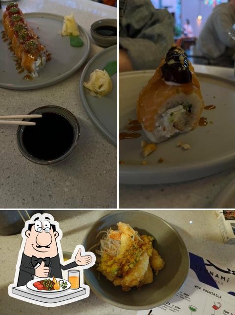 Еда в "Цунами"