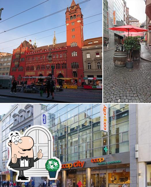 Coop Supermarkt City Basel Marktplatz Food