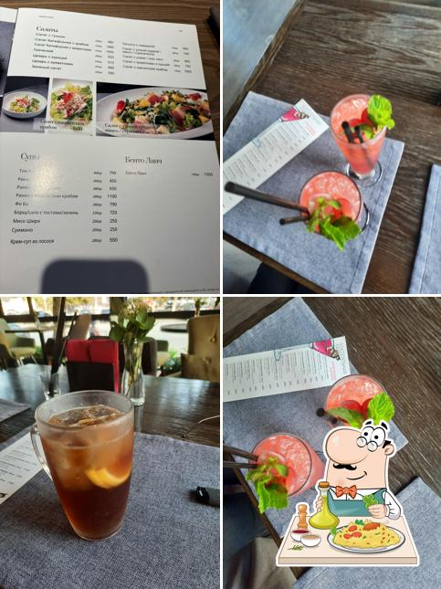 Еда в "Lounge cafe"