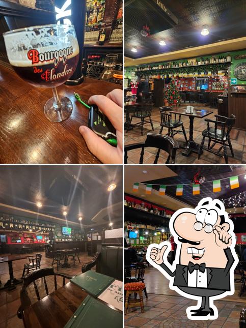 Интерьер "Ирландского паба Dublin"