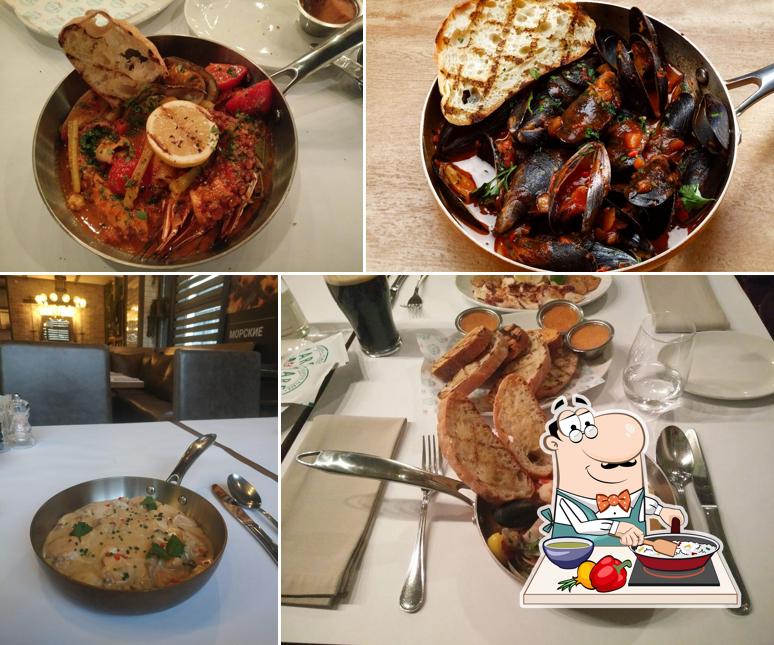 Паэлья в "Ресторане "Marea""