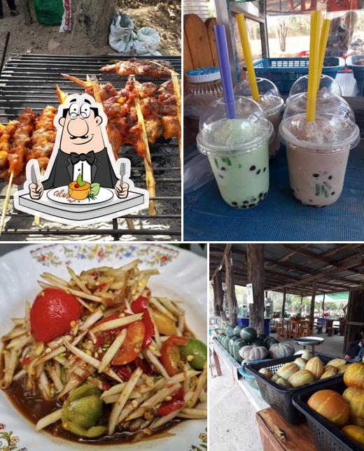 ร้านส้มตำ ปลาเผา ครัวป่าดู่