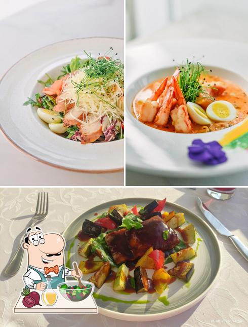 Свекольный салат в "Ресторане Севастополь"