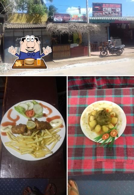 coffee shop and BBQ