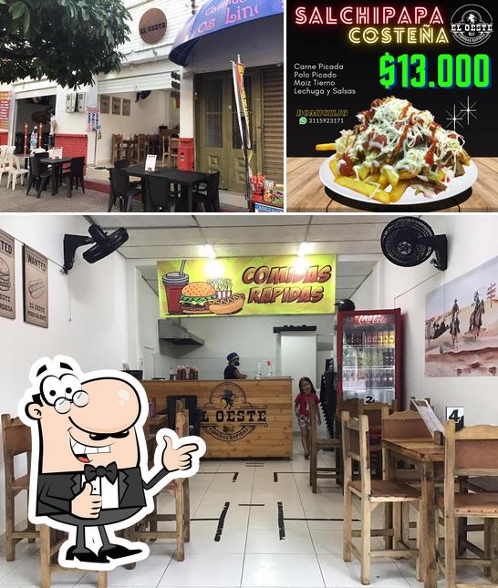 El Oeste, comidas rápidas