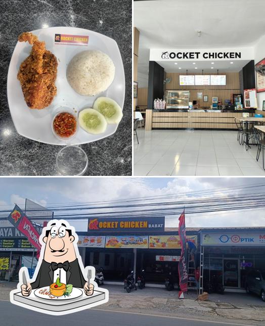 Rocket chicken babat 1