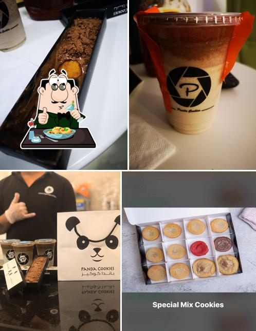 Panda cookies