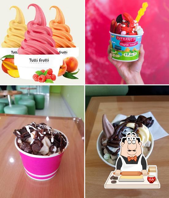 Tutti Frutti Frozen Yogurt