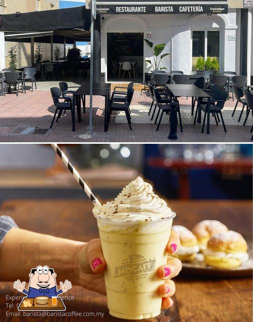 Barista Coffee poke