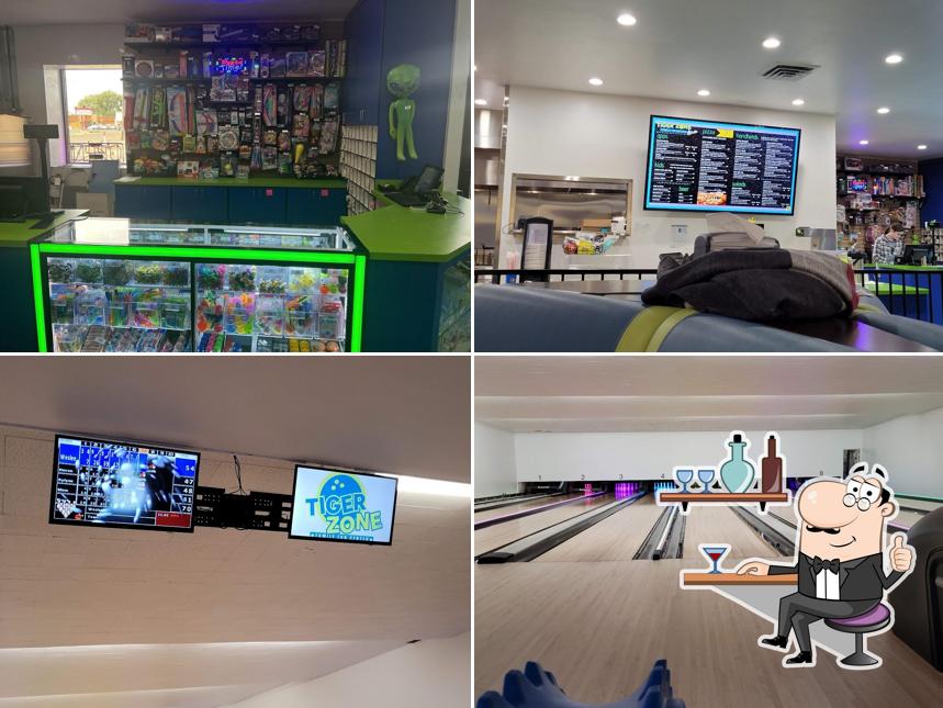 Tiger Zone Bowling, Restaurant, Arcade