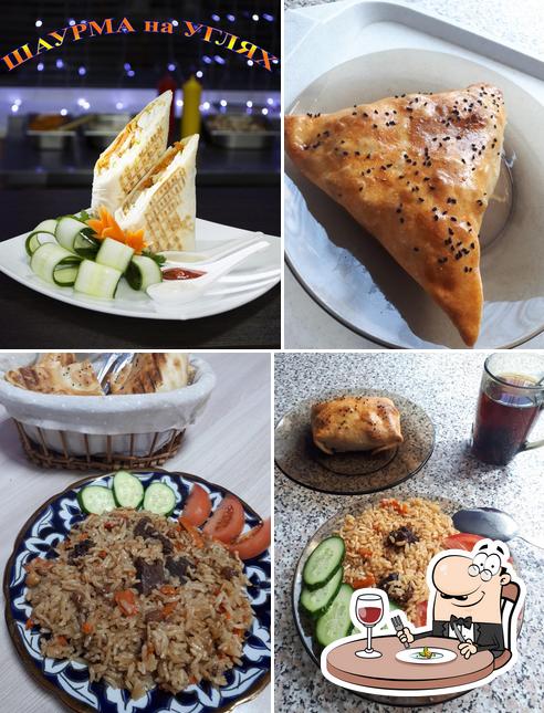 Шаурма на углях