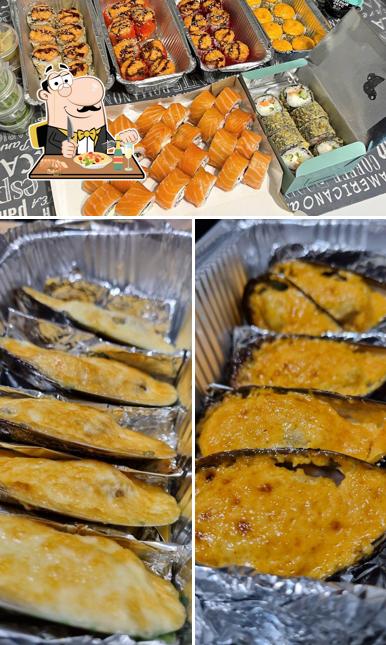 Еда в "Лосось"