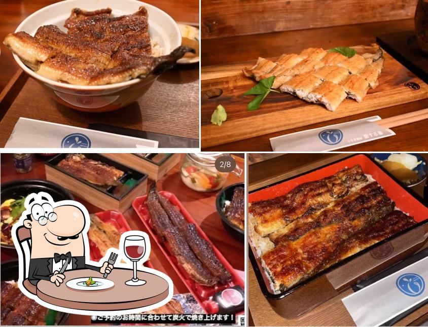 The charcoal grilled eel TABISURUZO