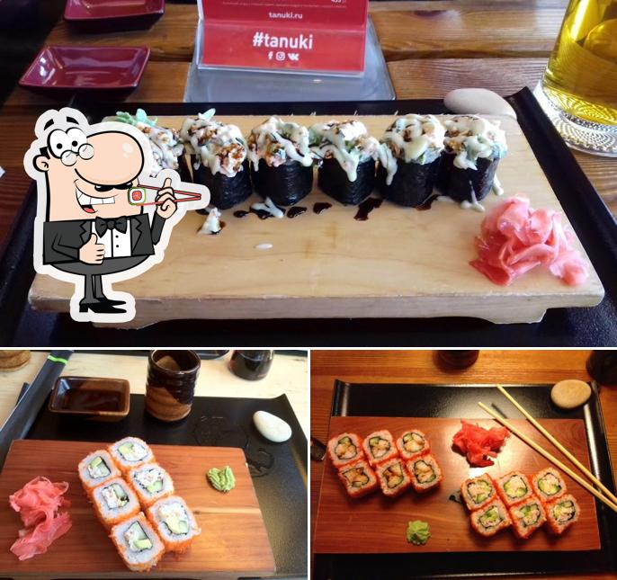 В "Тануках" предлагают суши и роллы