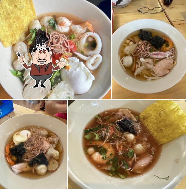 ร้านก๋วยเตี๋ยวนายพล สูตรน้ำซุปปลาหมึกแห้งจันทบุรี
