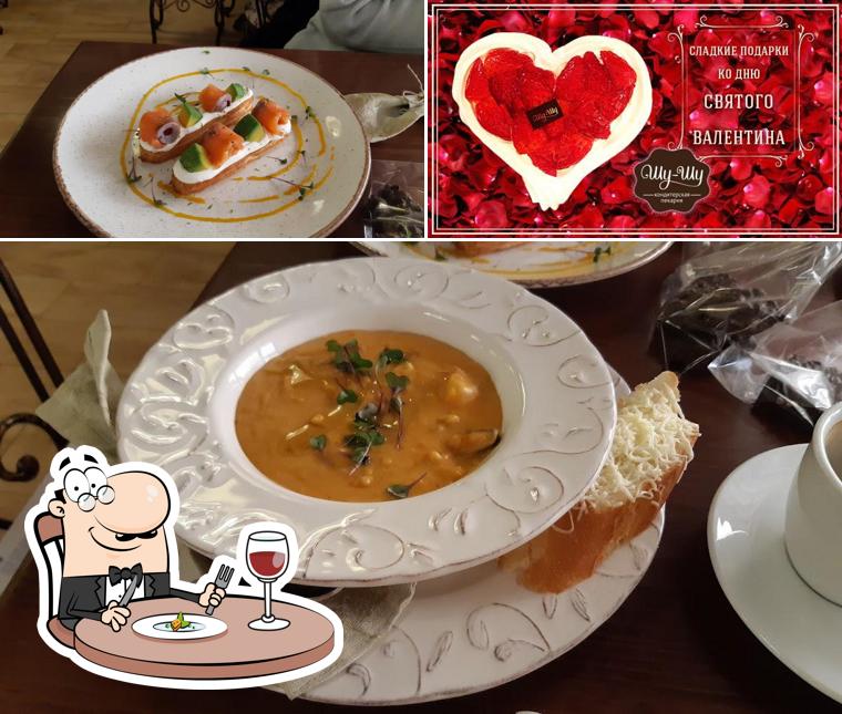 Блюда в "Кондитерской Шу-шу"