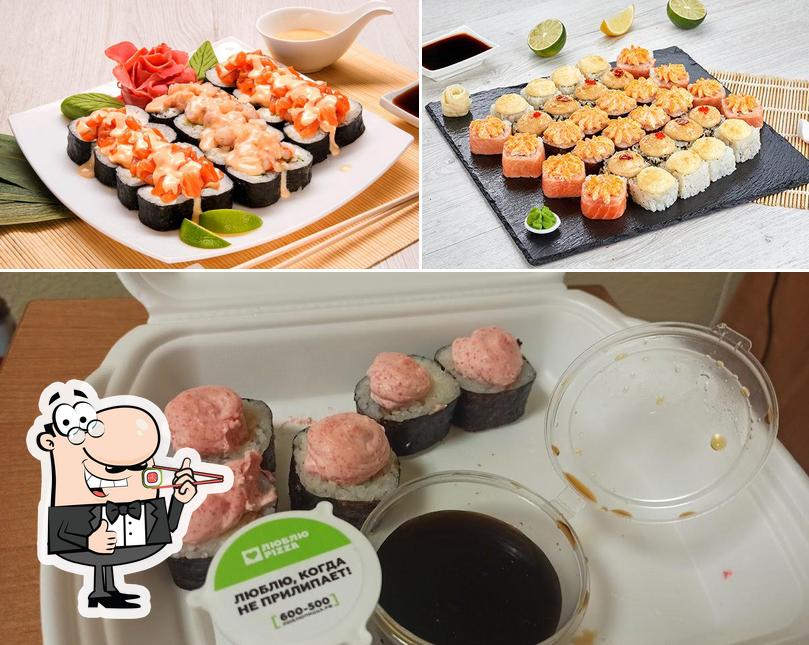 Попробуйте разные виды суши