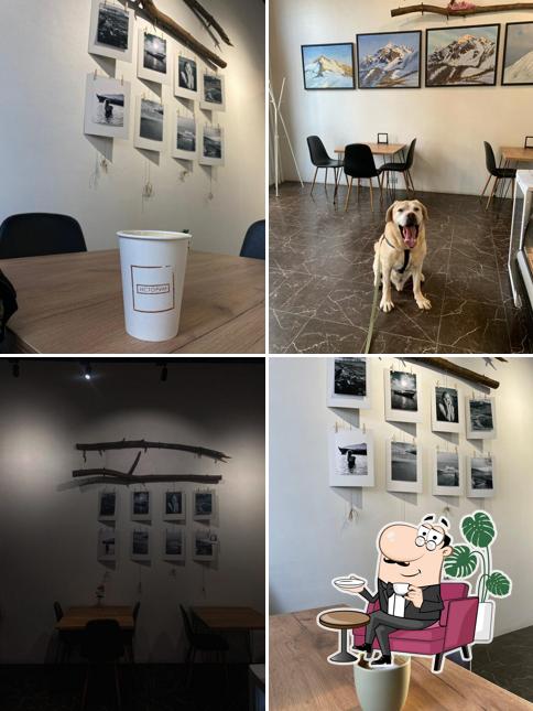 Посмотрите на внутренний интерьер "Истории"